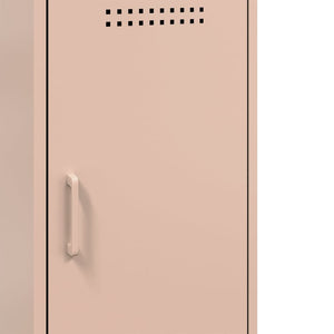 Ντουλάπι Ροζ 100,5x39x79 εκ. από Χάλυβα
