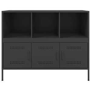 Ντουλάπι Μαύρο 100,5x39x79 εκ. από Χάλυβα - Pakobazaar