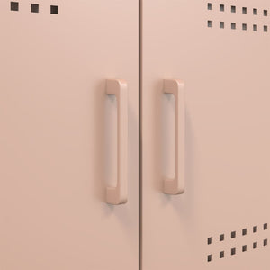 Ντουλάπι Ροζ 100,5x39x79 εκ. από Χάλυβα - Pakobazaar