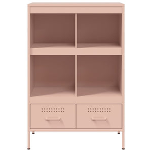 Ντουλάπι Ροζ 68 x 39 x 101,5 εκ. από Χάλυβα