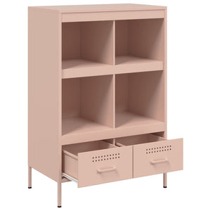 Ντουλάπι Ροζ 68 x 39 x 101,5 εκ. από Χάλυβα