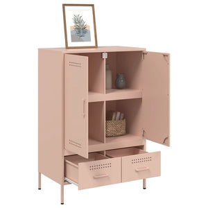 Ντουλάπι Ροζ 68 x 39 x 101,5 εκ. από Χάλυβα - Pakobazaar