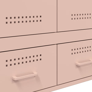 Ντουλάπι Ροζ 68 x 39 x 101,5 εκ. από Χάλυβα - Pakobazaar
