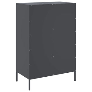 Ντουλάπι Ανθρακί 68x39x101,5 εκ. από Χάλυβα - Pakobazaar