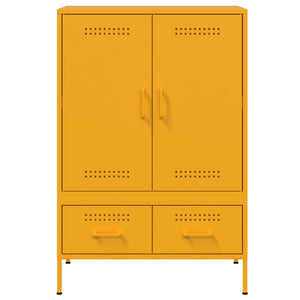 Ντουλάπι Μουσταρδί 68x39x101,5 εκ. από Ατσάλι - Pakobazaar
