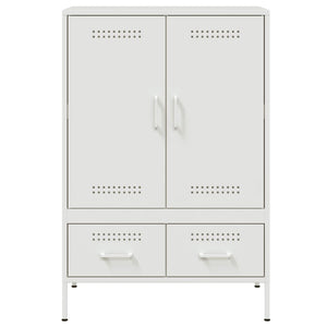 Ντουλάπι Λευκό 68x39x101,5 εκ. από Χάλυβα - Pakobazaar