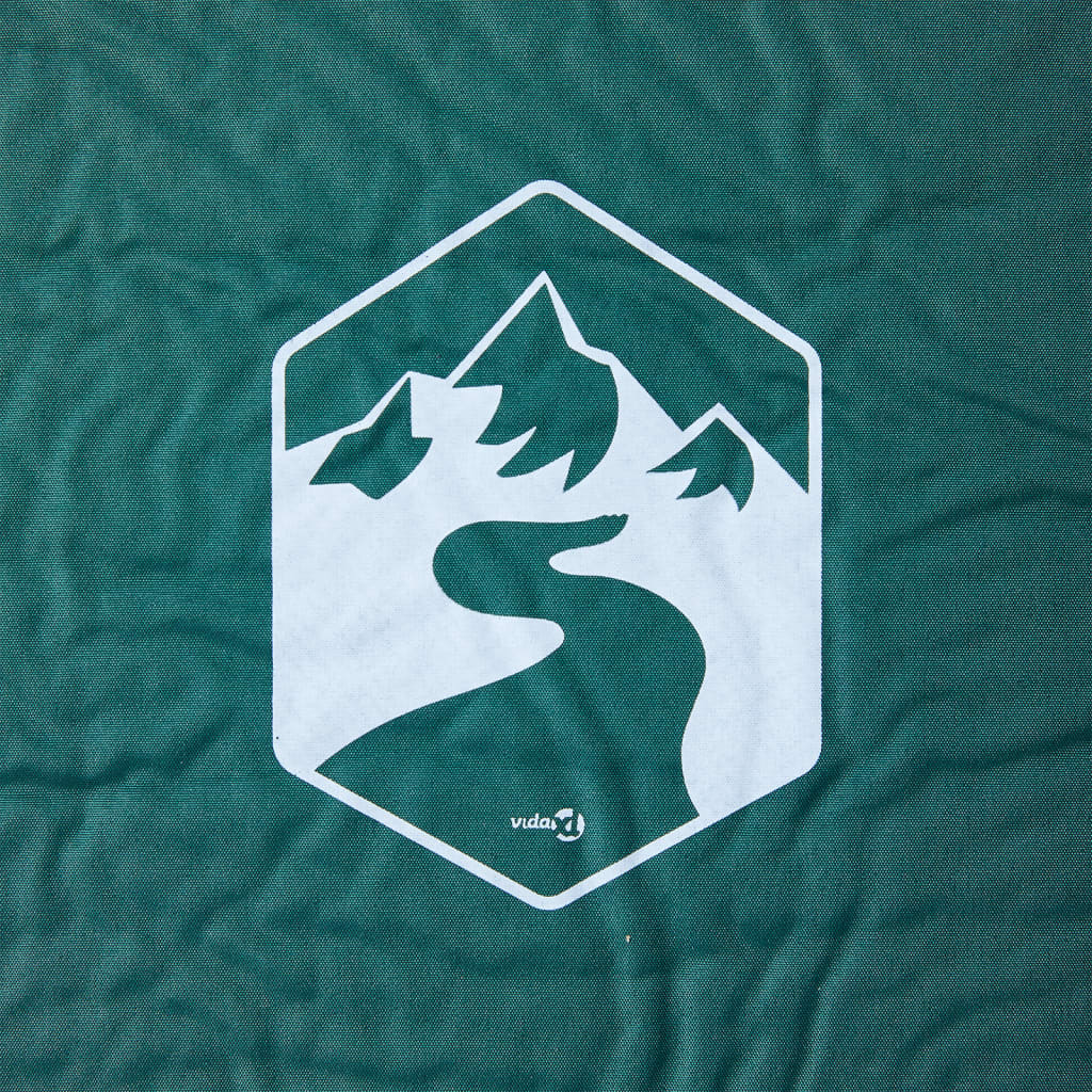 Στρώμα Κάμπινγκ Αυτοφούσκωτο Μονό με Μαξιλάρι Πράσινο