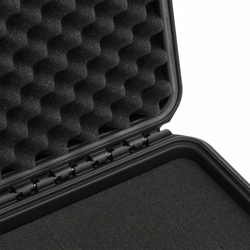 Θήκη Πτήσης Φορητή Μαύρη 79,5x51,5x30,5 εκ. από Πολυπροπυλένιο