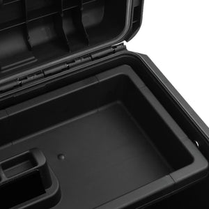 Θήκη Πτήσης Φορητή Μαύρη 57x35x32,5 εκ. από Πολυπροπυλένιο - Pakobazaar