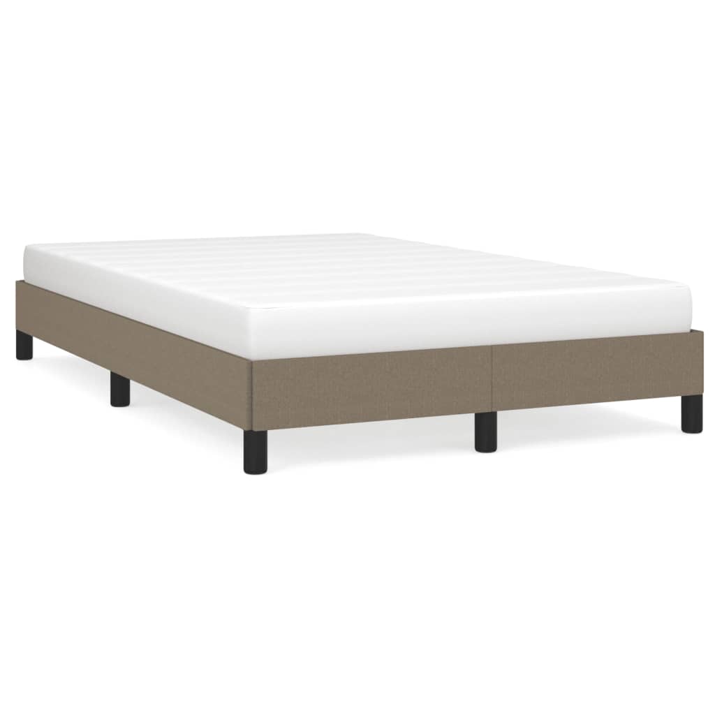 Πλαίσιο Κρεβατιού χωρίς στρώμα Taupe 120x190 εκ. Υφασμάτινο
