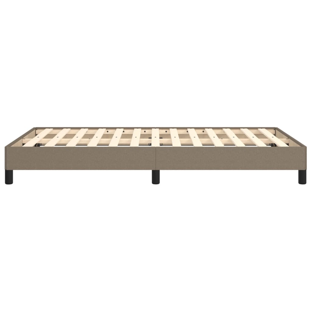 Πλαίσιο Κρεβατιού χωρίς στρώμα Taupe 120x190 εκ. Υφασμάτινο