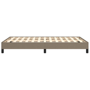 Πλαίσιο Κρεβατιού χωρίς στρώμα Taupe 120x190 εκ. Υφασμάτινο