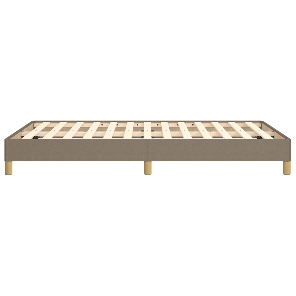 Πλαίσιο Κρεβατιού χωρίς στρώμα Taupe 120x190 εκ. Υφασμάτινο