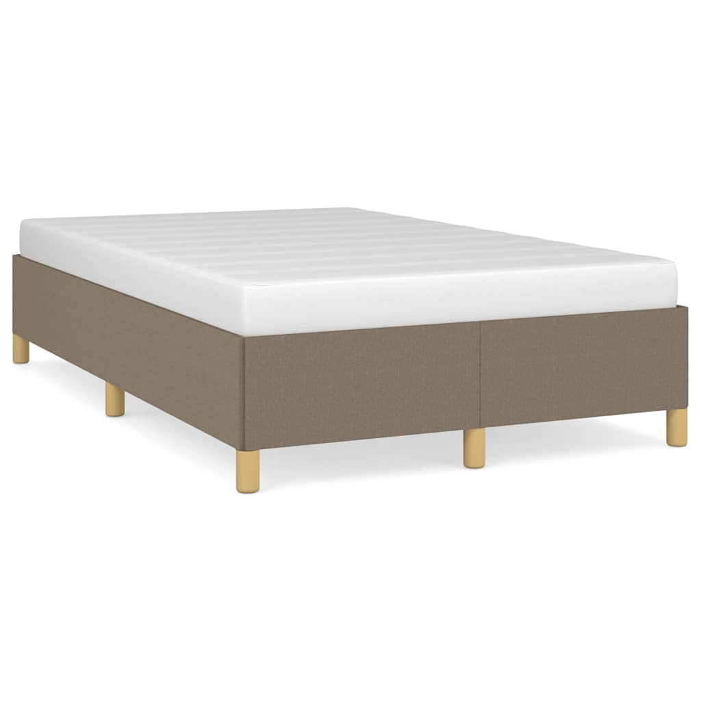 Πλαίσιο Κρεβατιού χωρίς στρώμα Taupe 120x190 εκ. Υφασμάτινο