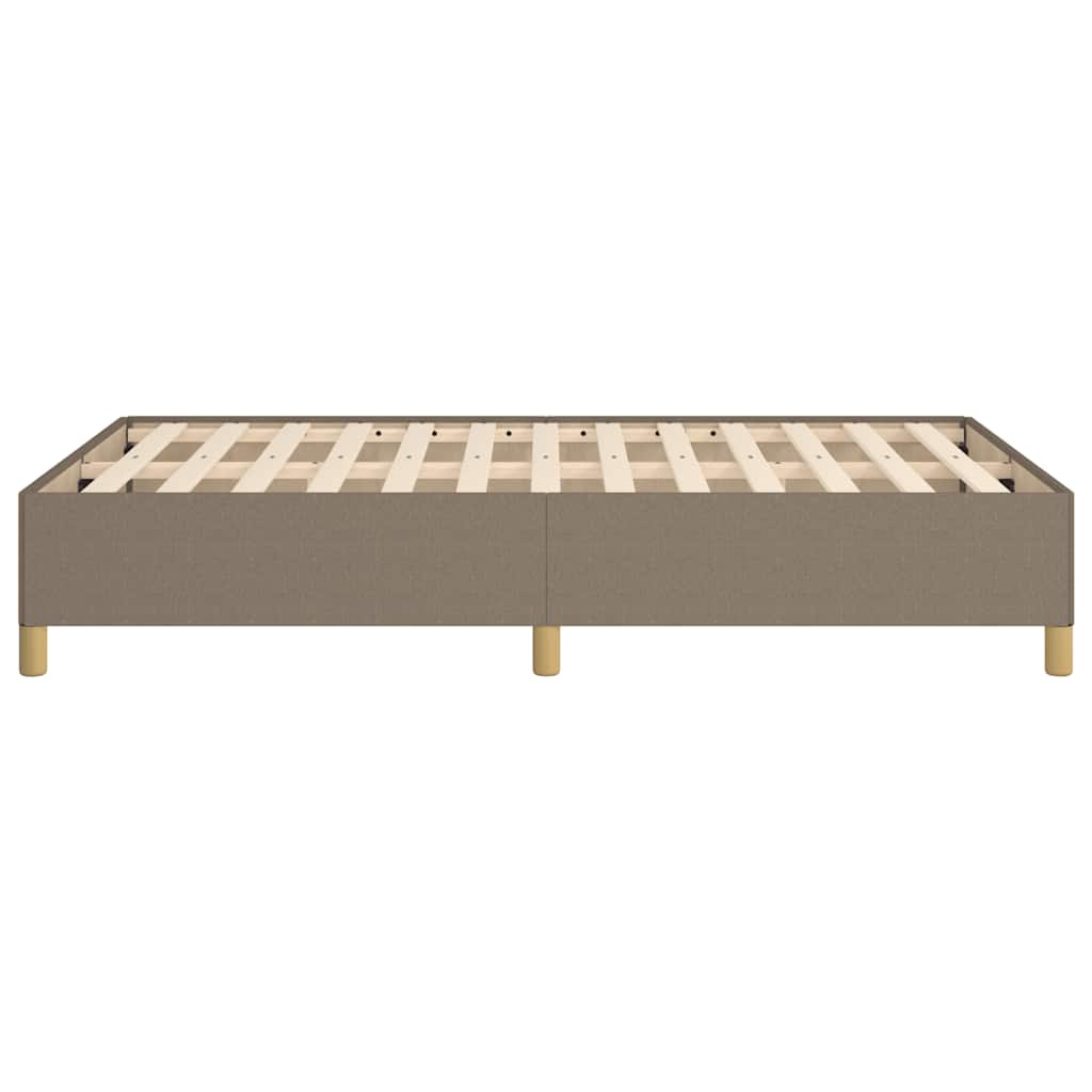 Πλαίσιο Κρεβατιού χωρίς στρώμα Taupe 120x190 εκ. Υφασμάτινο