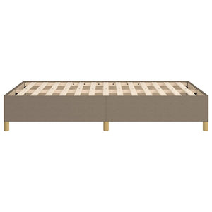 Πλαίσιο Κρεβατιού χωρίς στρώμα Taupe 120x190 εκ. Υφασμάτινο