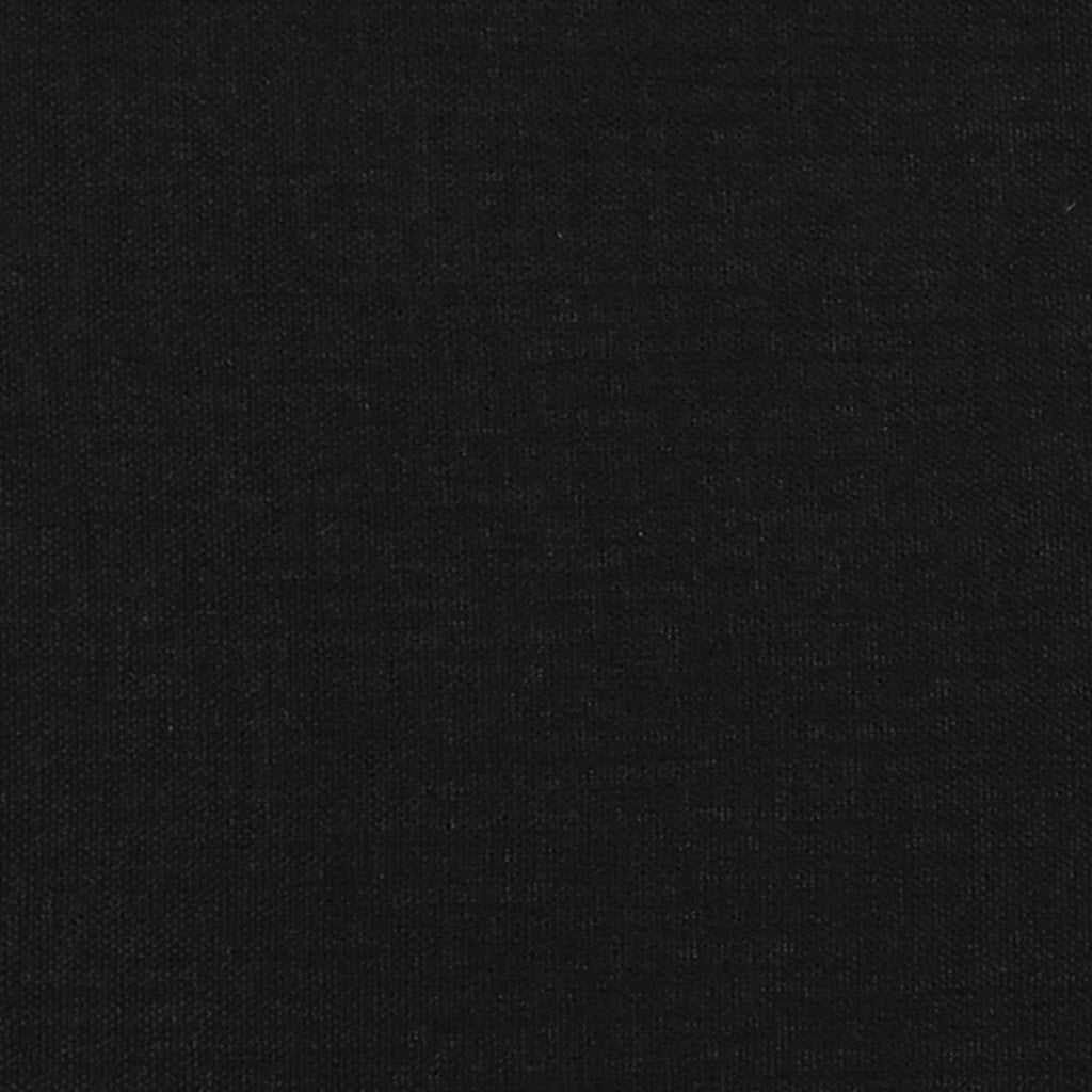 Κρεβάτι Boxspring με Στρώμα & LED Μαύρο 120x190 εκ. Υφασμάτινο