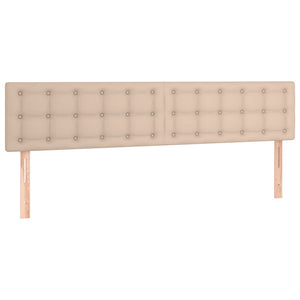 Κρεβάτι Boxspring με Στρώμα Καπουτσίνο 120x190εκ.από Συνθ.Δέρμα