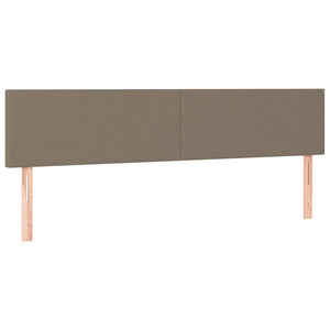 Πλαίσιο Κρεβατιού χωρίς στρώμα Taupe 120x190 εκ. Υφασμάτινο - Pakobazaar