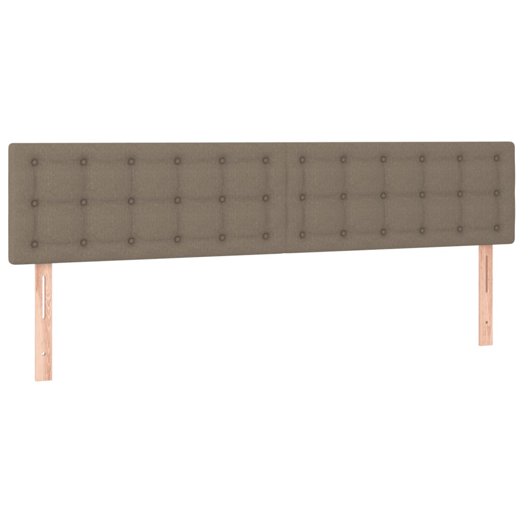 Πλαίσιο Κρεβατιού χωρίς στρώμα Taupe 120x190 εκ. Υφασμάτινο - Pakobazaar