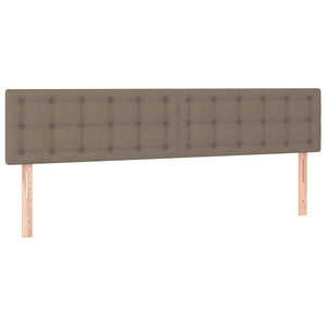 Πλαίσιο Κρεβατιού χωρίς στρώμα Taupe 120x190 εκ. Υφασμάτινο - Pakobazaar