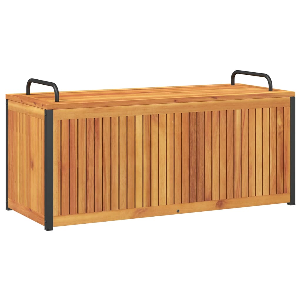 Κουτί Μαξιλαριών Εξ. Χώρου 110x45x42/53 εκ. Μασίφ Ακακία/Ατσάλι