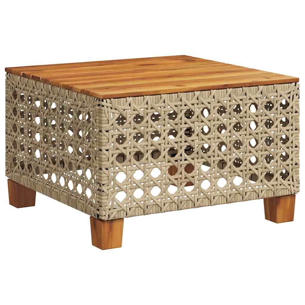 Σαλόνι Κήπου Σετ 11 τεμ. Μπεζ Συνθετικό Ρατάν με Μαξιλάρια