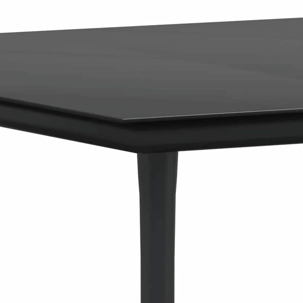 Σέτ φαγητού για κήπο με μαξιλάρι 3 pcs Γκρι συνθετικό ρατάν