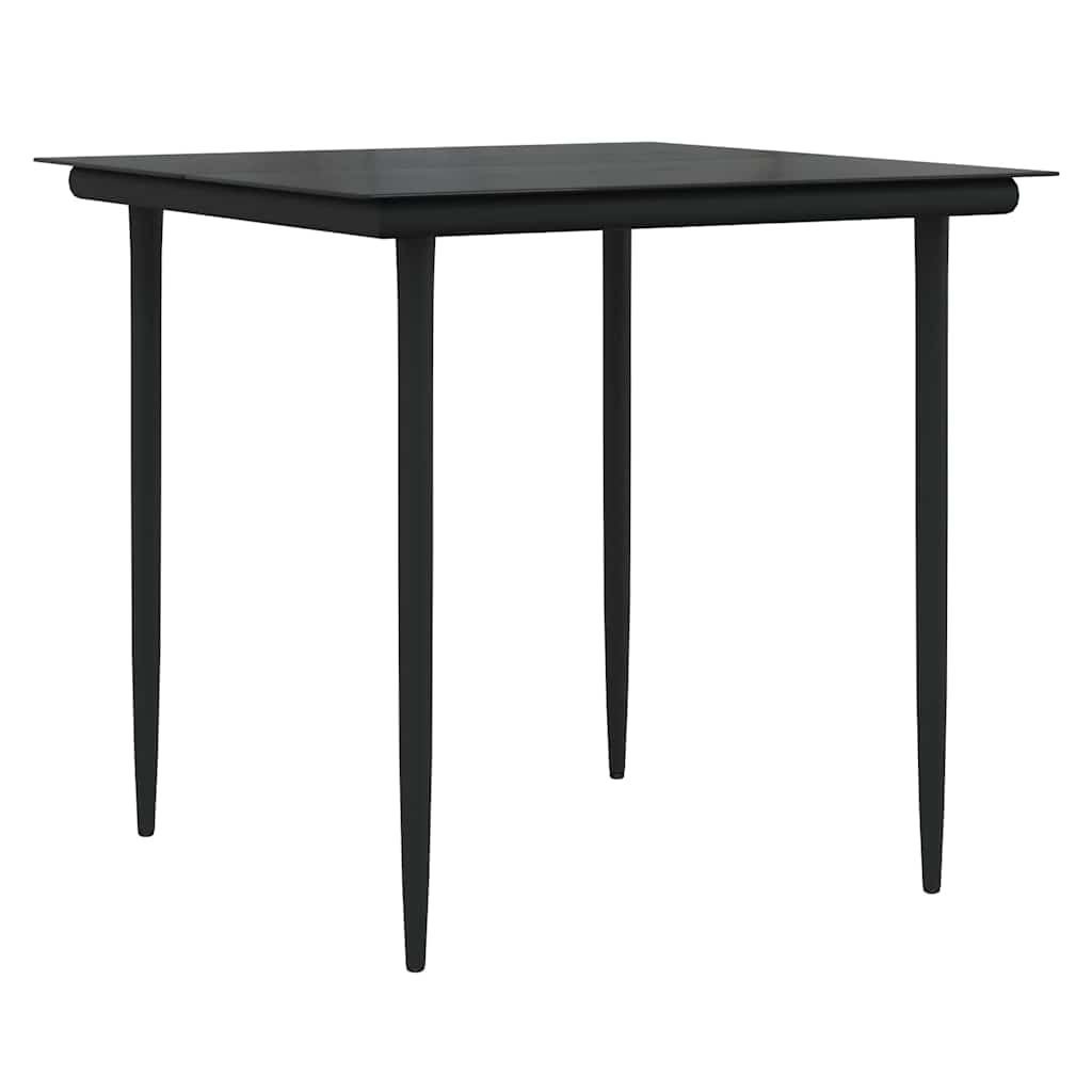 Σέτ φαγητού για κήπο με μαξιλάρι 5 pcs Μπεζ συνθετικό ρατάν