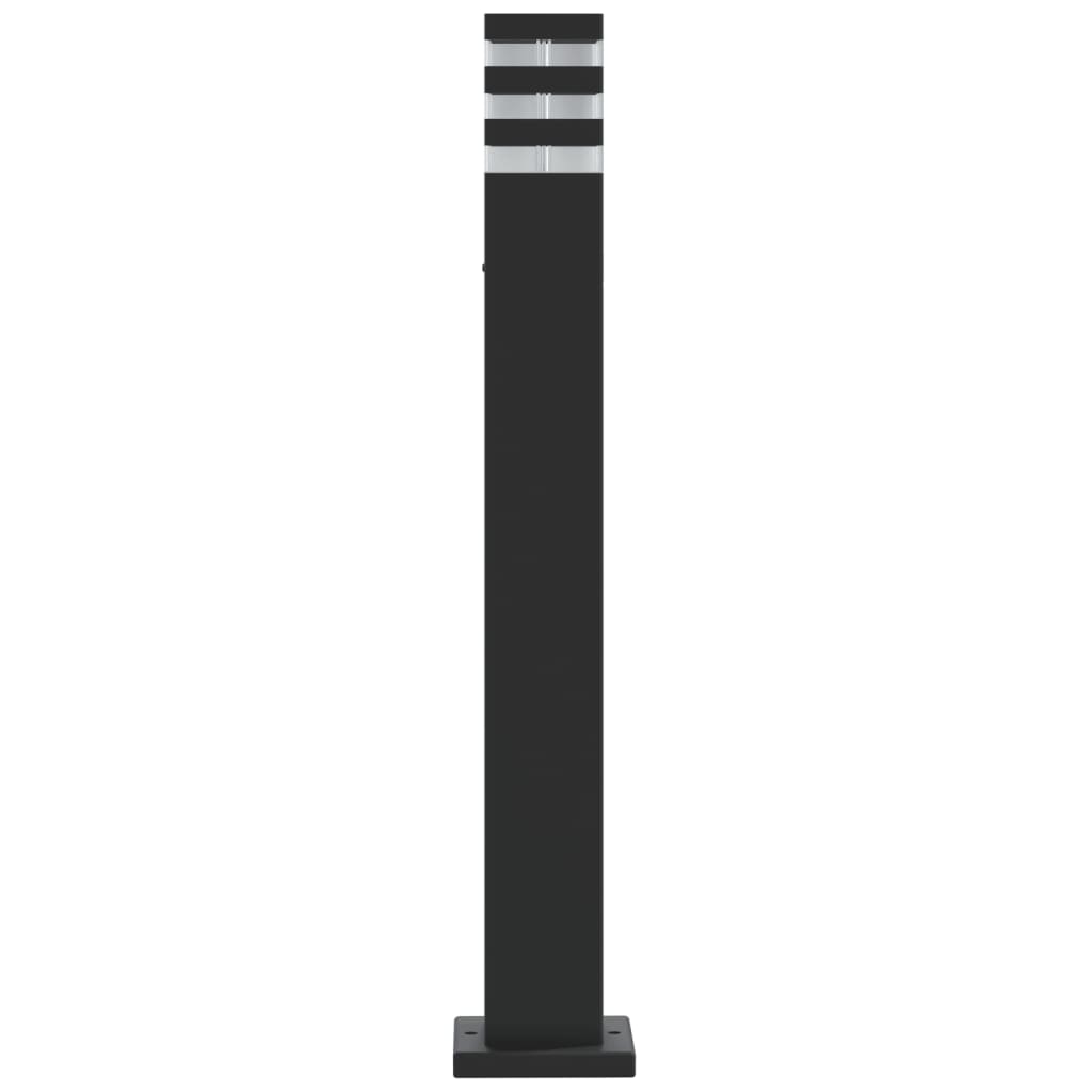 Φωτιστικό Δαπέδου Εξ. Χώρου Μαύρο 80 εκ. Αλουμινίου