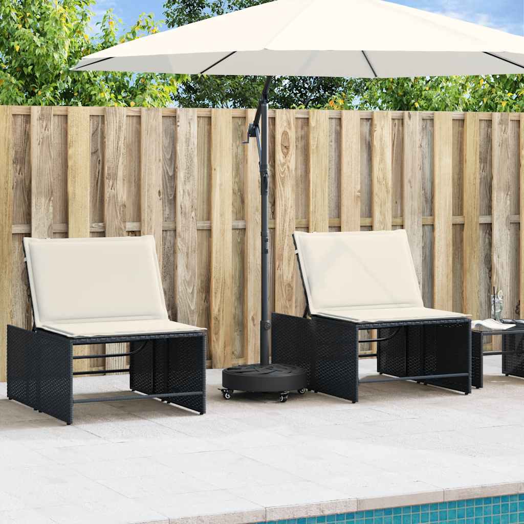 Βάση Ομπρέλας με Ρόδες για Ιστό Ø38/48 χιλ. 27 κ. Στρογγυλή