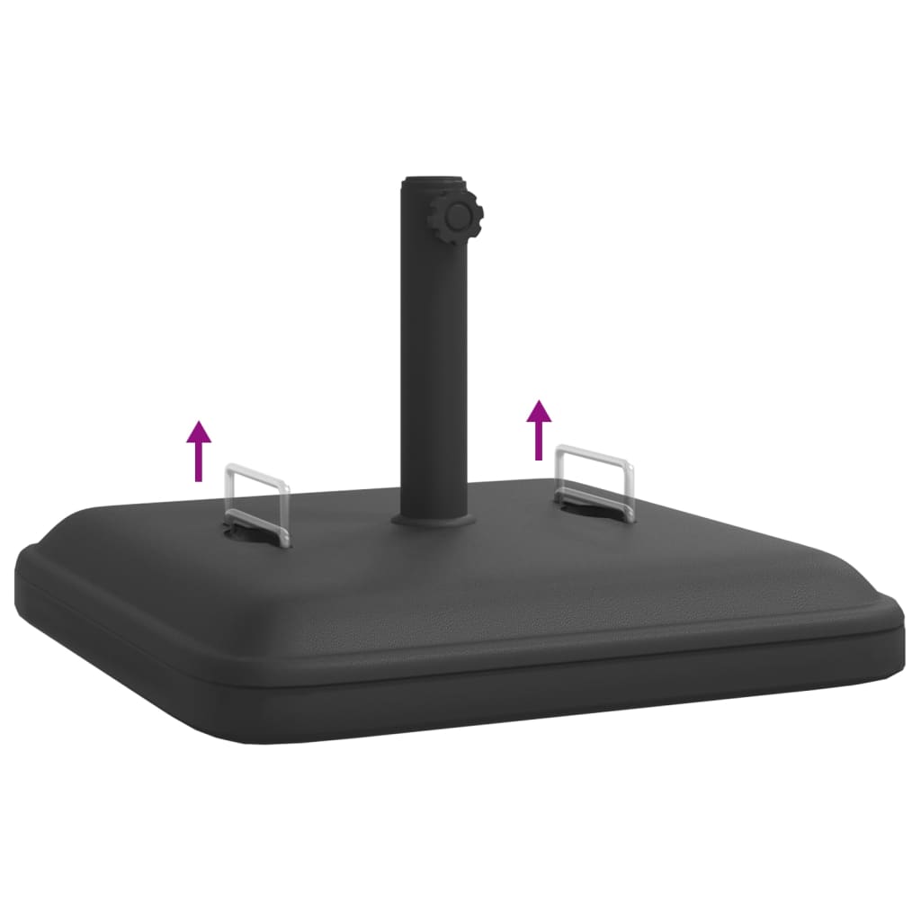 Βάση Ομπρέλας με Λαβές για Ιστό Ø38/48 χιλ. 27 κ. Τετράγωνη - Pakobazaar