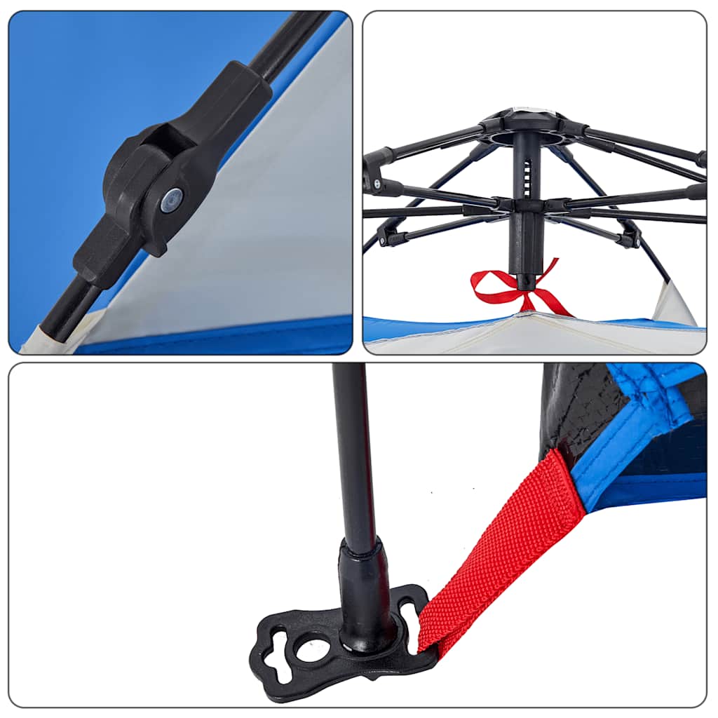 Σκηνή Παραλίας 2 Ατόμων Αδιάβροχη Ταχείας Απελ. Γαλάζιο