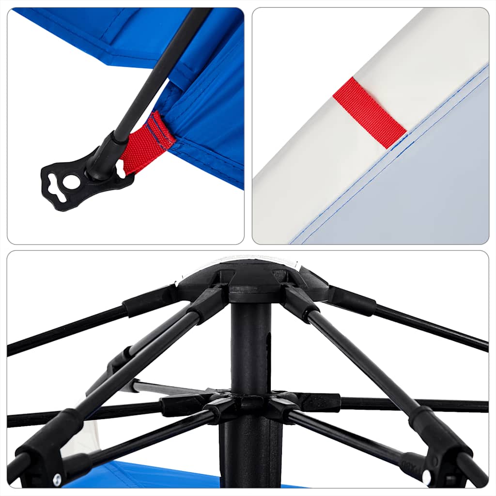 Σκηνή Παραλίας 3 Ατόμων Αδιάβροχη Ταχείας Απελ. Γαλάζιο - Pakobazaar