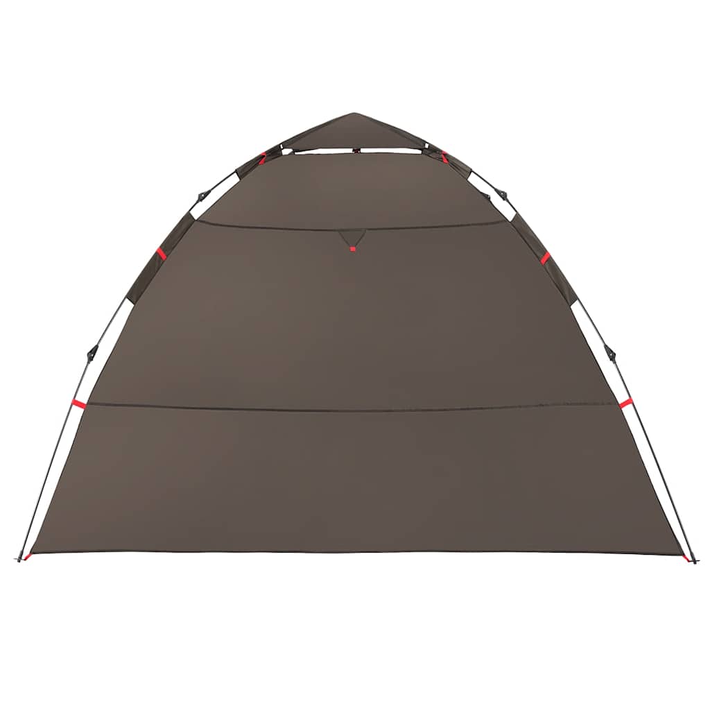 Σκηνή Ψαρέματος 4 Ατόμων Ταχείας Απελευθέρωσης Καφέ