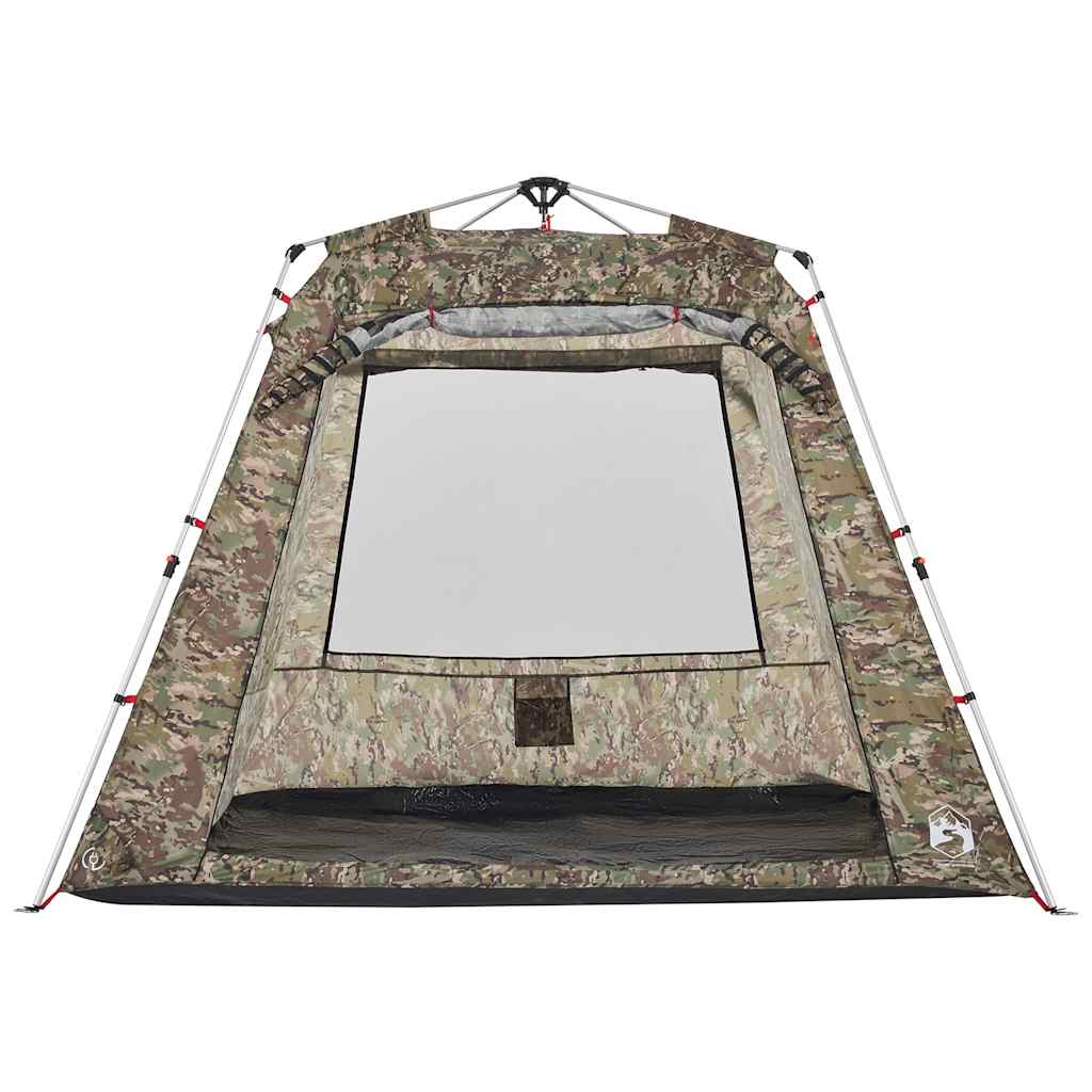 Σκηνή Ψαρέματος 4 Ατόμων Ταχείας Απελευθέρωσης Καμουφλάζ