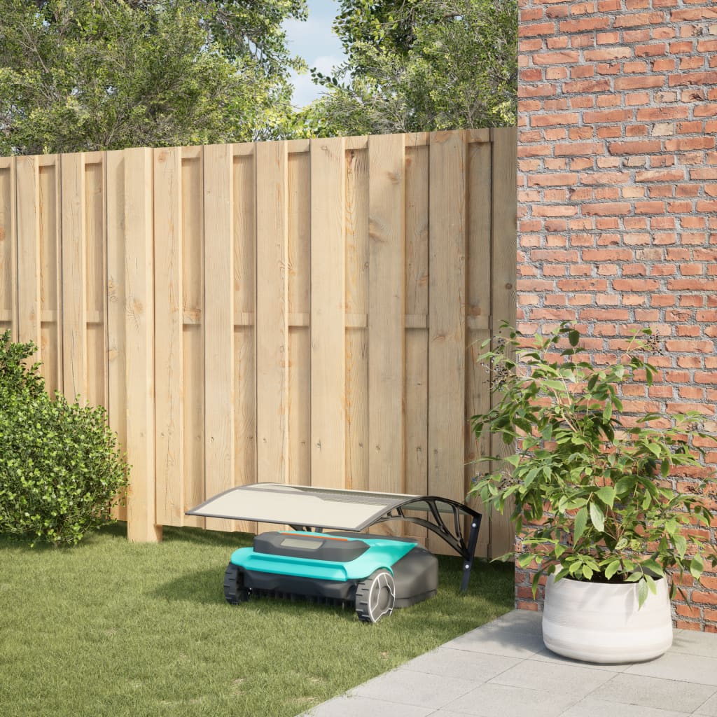 Ρομποτική Χλοοκοπτική Μηχανή Γκαράζ Μαύρο 80x101x46 εκ.