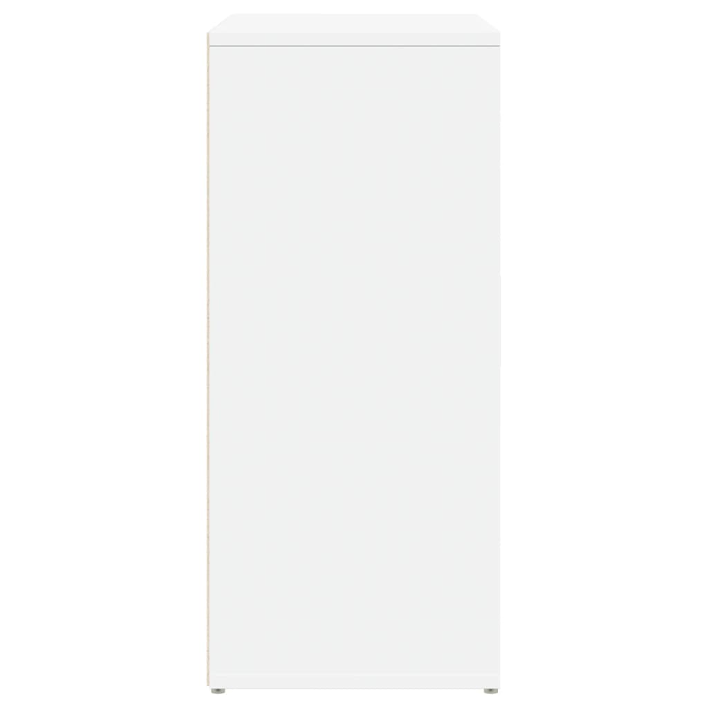 Βοηθητικά Ντουλάπια 2 τεμ. Λευκά 60x31x70 εκ. Επεξεργ. Ξύλο