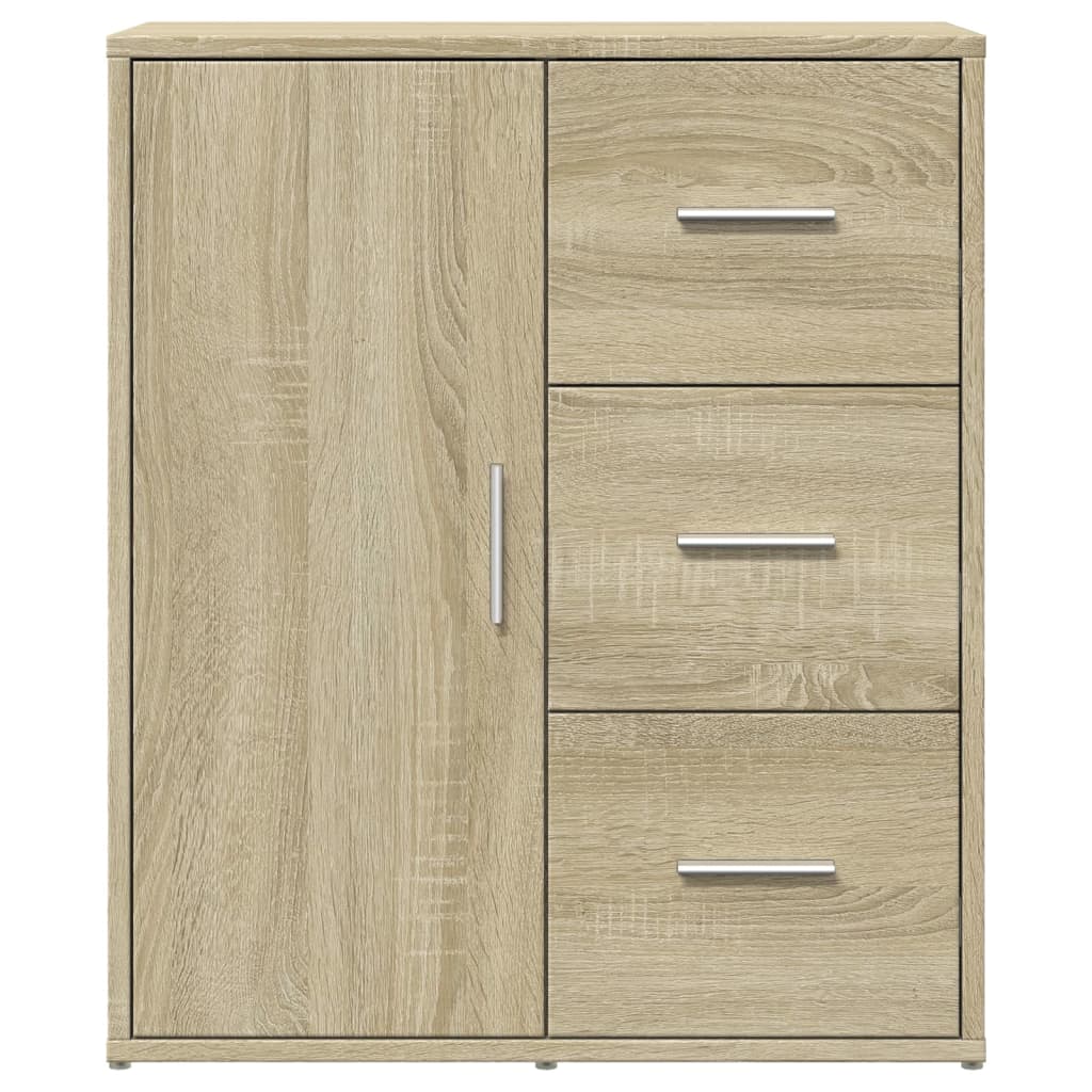 Βοηθητικά Ντουλάπια 2 τεμ. Sonoma Δρυς 60x31x70 εκ. Επεξ. Ξύλο - Pakobazaar