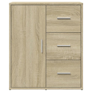 Βοηθητικά Ντουλάπια 2 τεμ. Sonoma Δρυς 60x31x70 εκ. Επεξ. Ξύλο - Pakobazaar