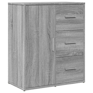 Βοηθητικά Ντουλάπια 2 τεμ. Γκρι Sonoma 60x31x70 εκ. Επεξ. Ξύλο