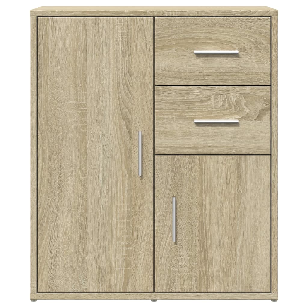 Βοηθητικά Ντουλάπια 2 τεμ. Sonoma Δρυς 60x31x70 εκ. Επεξ. Ξύλο