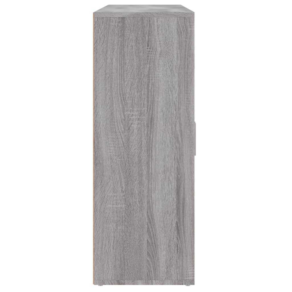 Βοηθητικά Ντουλάπια 3 τεμ. Γκρι Sonoma 60x31x84 εκ. Επεξ. Ξύλο