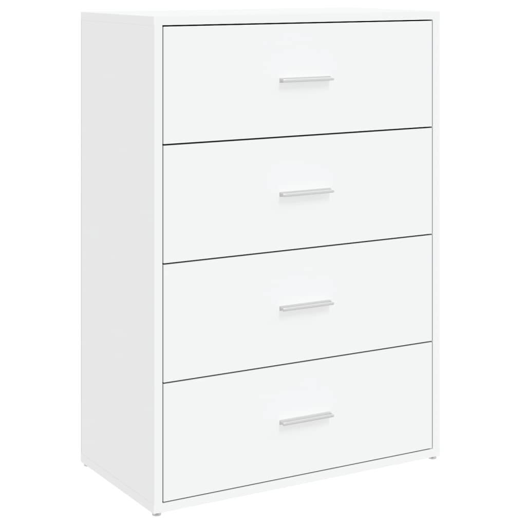 Βοηθητικά Ντουλάπια 2 τεμ. Λευκό 60x31x84 εκ. Επεξεργ. Ξύλο