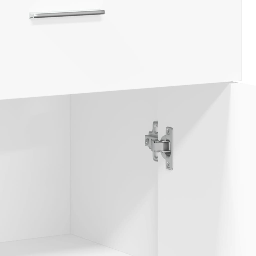 Βοηθητικά Ντουλάπια 2 τεμ. Λευκό 60x30x84 εκ. Επεξεργ. Ξύλο