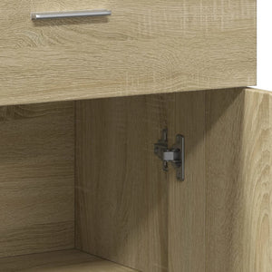 Βοηθητικά Ντουλάπια 2 τεμ. Sonoma Δρυς 60x30x84 εκ. Επεξ. Ξύλο