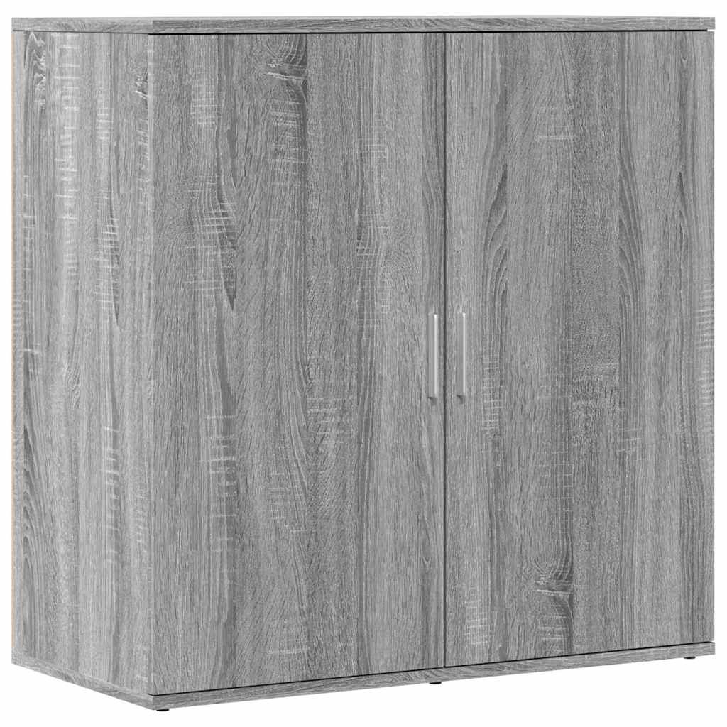Ντουλάπια 2Τεμ. Γκρι Sonoma 79x38x80 εκ. από Επεξεργασμένο Ξύλο