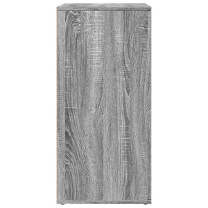 Ντουλάπια 2Τεμ. Γκρι Sonoma 79x38x80 εκ. από Επεξεργασμένο Ξύλο
