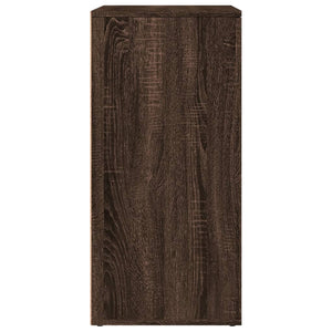 Βοηθητικά Ντουλάπια 2 Τεμ. Καφέ Δρυς 79x38x80εκ. Επεξ. Ξύλο