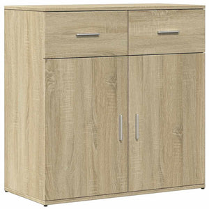 Βοηθητικά Ντουλάπια 2 Τεμ. Sonoma Δρυς 79x38x80εκ. Επεξ. Ξύλο